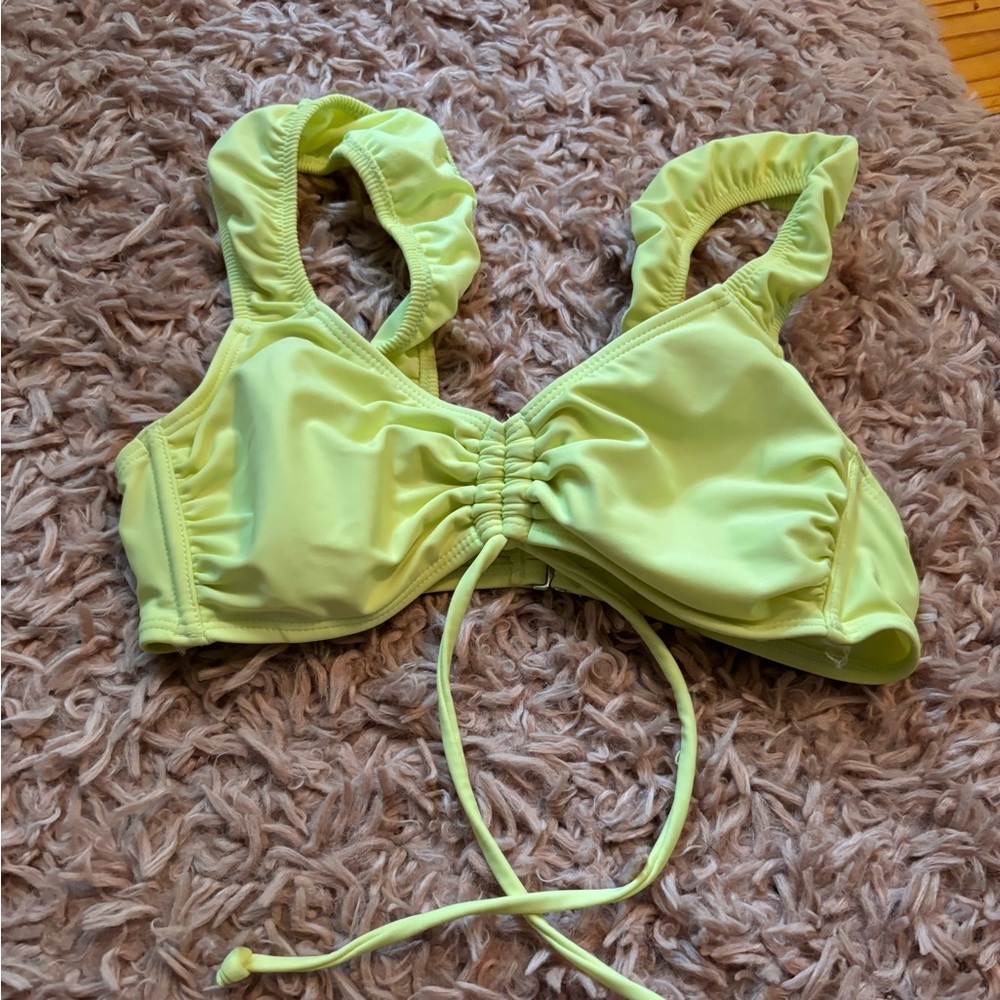 Yellow Bikini Top
